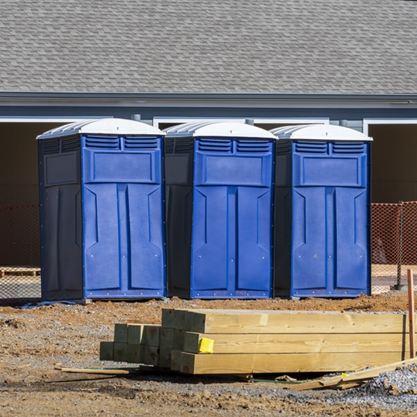 are there any restrictions on what items can be disposed of in the porta potties in Lowell